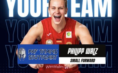 Unser dritter Spieler im Roster für die kommende Saison ist Philipp Walz.